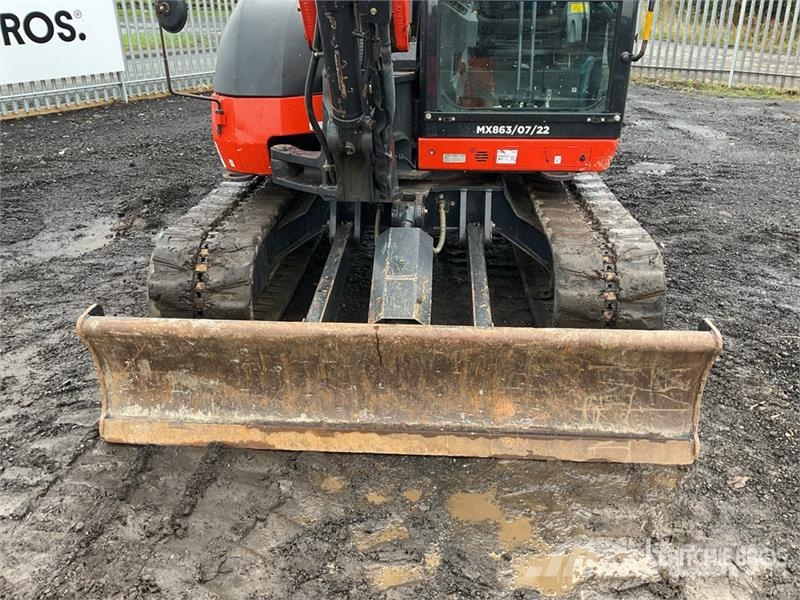 Kubota KX080-4a2 Tracked Excavator Crawler excavators