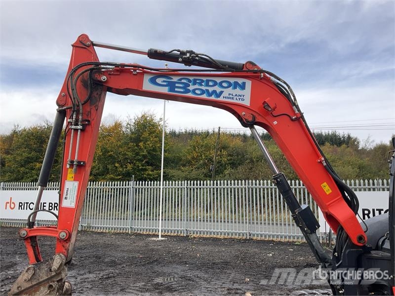 Kubota KX080-4a2 Tracked Excavator Kāpurķēžu ekskavatori