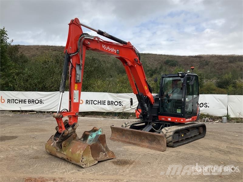 Kubota KX080-4a2 Tracked Excavator Raupenbagger