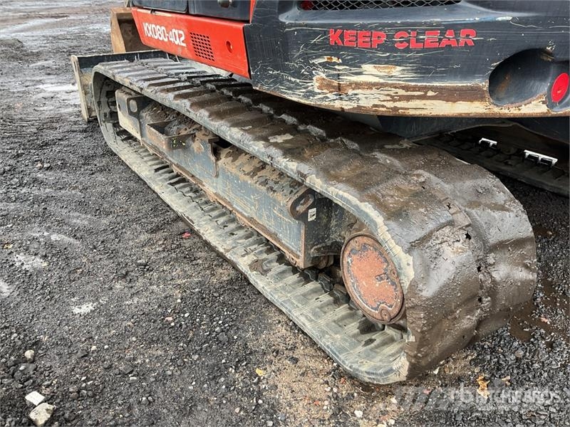 Kubota KX080-4a2 Tracked Excavator Crawler excavators