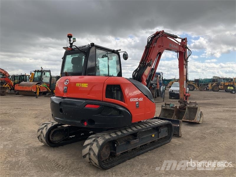 Kubota KX080-4a2 Tracked Excavator Raupenbagger