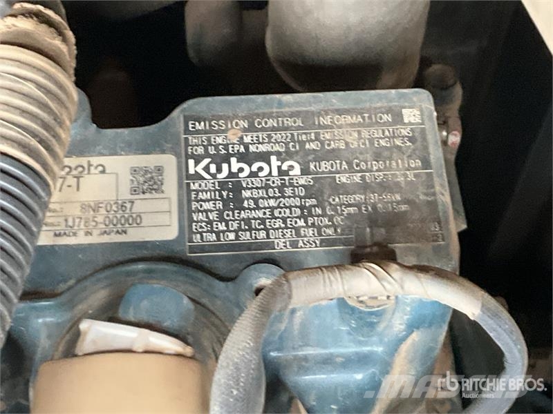 Kubota KX080-4a2 Tracked Excavator Crawler excavators