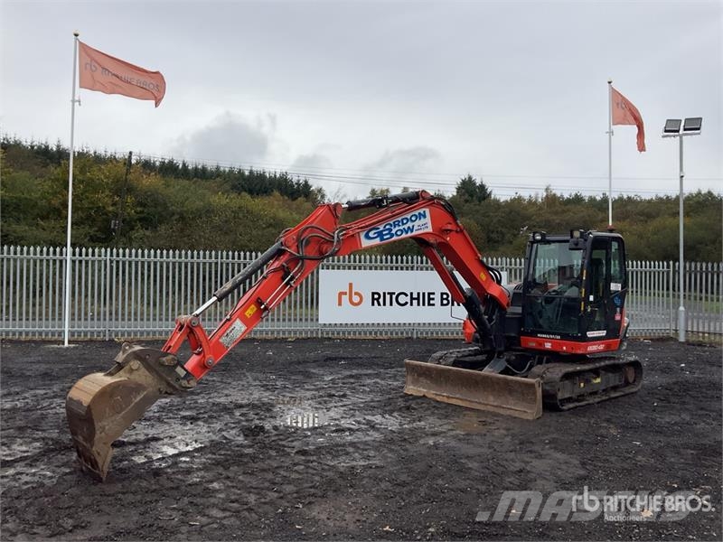 Kubota KX080-4a2 Tracked Excavator Crawler excavators