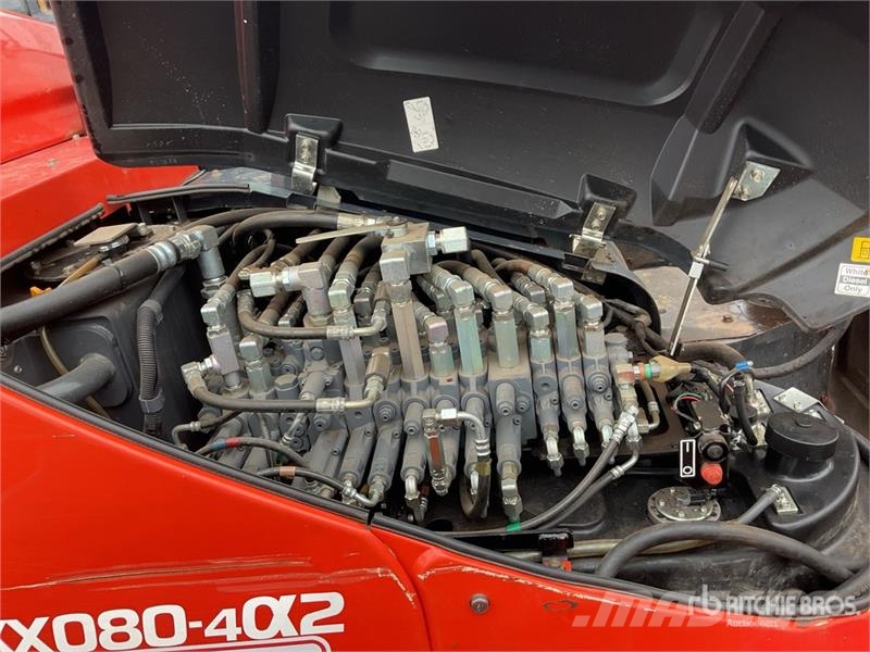 Kubota KX080-4a2 Tracked Excavator Crawler excavators