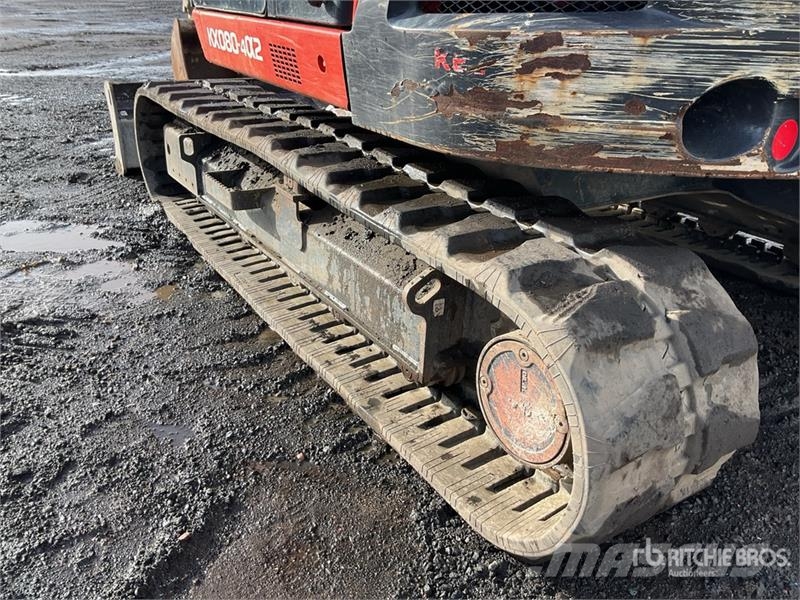 Kubota KX080-4a2 Tracked Excavator Crawler excavators