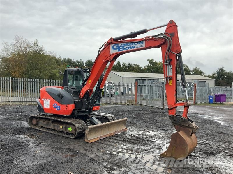 Kubota KX080-4a2 Tracked Excavator Crawler excavators