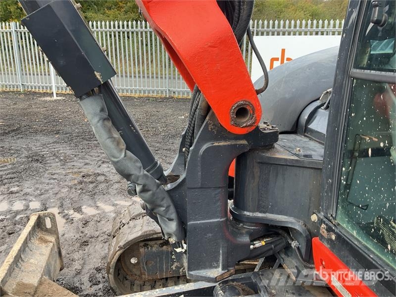 Kubota KX080-4a2 Tracked Excavator Kāpurķēžu ekskavatori