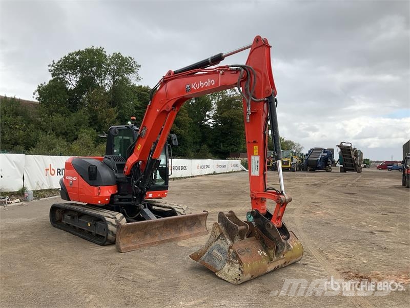 Kubota KX080-4a2 Tracked Excavator Raupenbagger