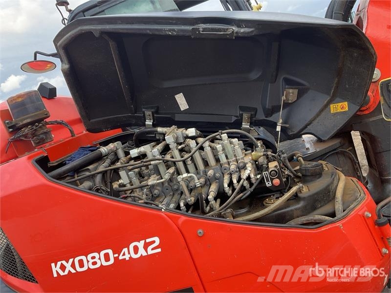 Kubota KX080-4a2 Tracked Excavator Εκσκαφείς με ερπύστριες