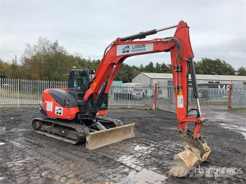 Kubota KX080-4a2 Tracked Excavator Roomikekskavaatorid