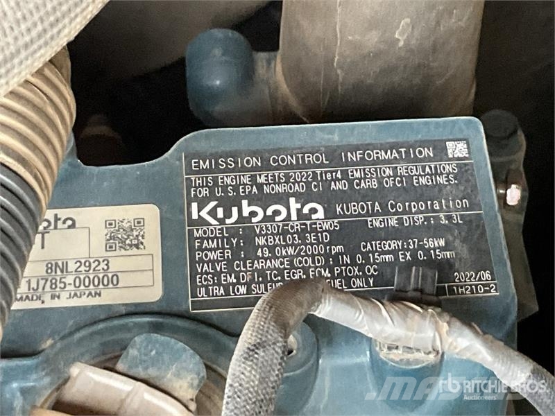 Kubota KX080-4a2 Tracked Excavator Crawler excavators