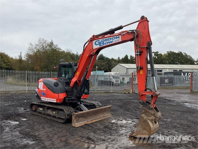 Kubota KX080-4a2 Tracked Excavator Crawler excavators