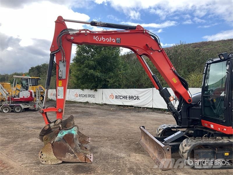 Kubota KX080-4a2 Tracked Excavator Raupenbagger