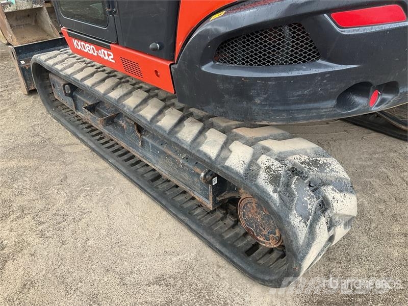 Kubota KX080-4a2 Tracked Excavator Raupenbagger