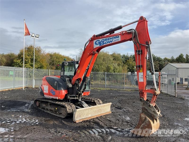 Kubota KX080-4a2 Tracked Excavator Crawler excavators
