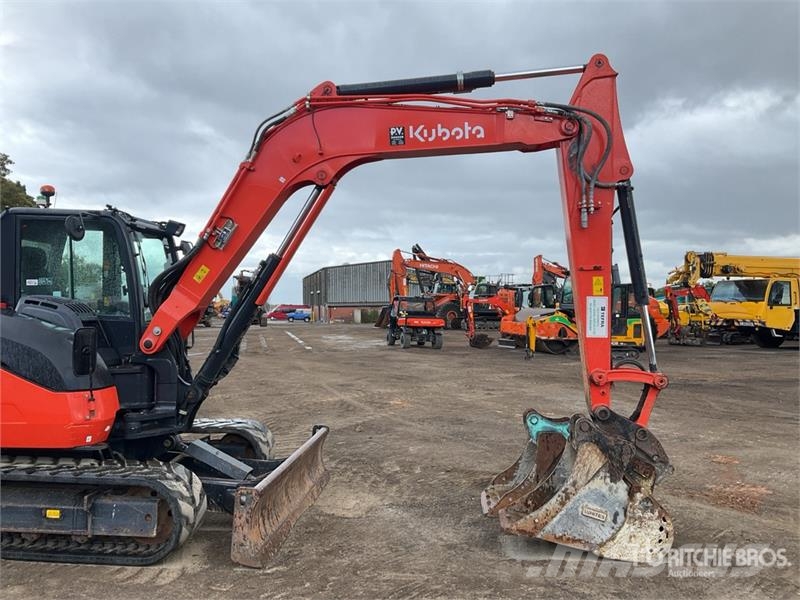 Kubota KX080-4a2 Tracked Excavator Raupenbagger