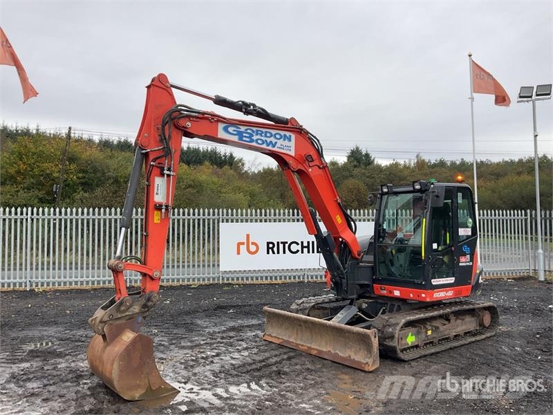 Kubota KX080-4a2 Tracked Excavator Crawler excavators