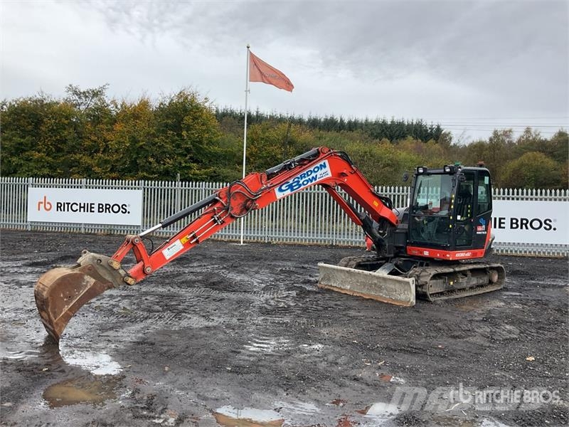 Kubota KX080-4a2 Tracked Excavator Crawler excavators