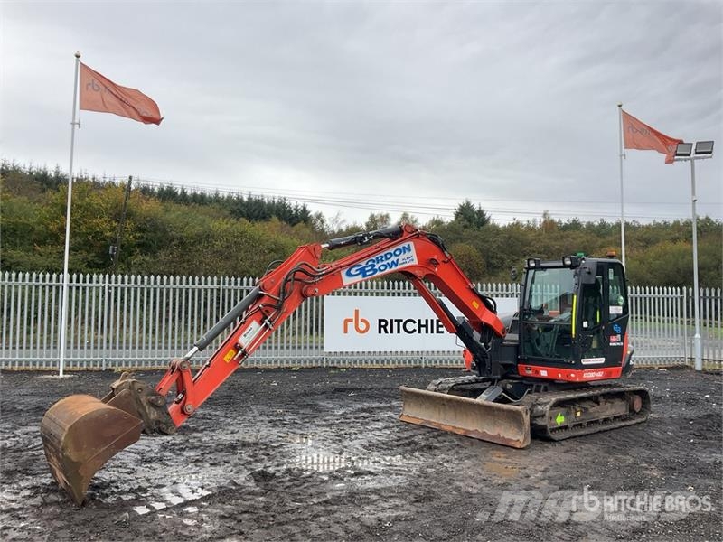 Kubota KX080-4a2 Tracked Excavator Crawler excavators