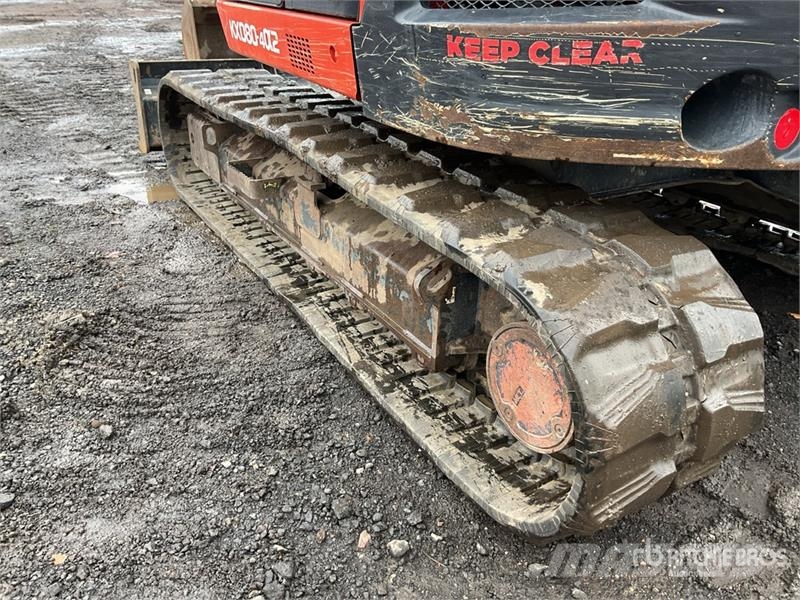 Kubota KX080-4a2 Tracked Excavator Crawler excavators