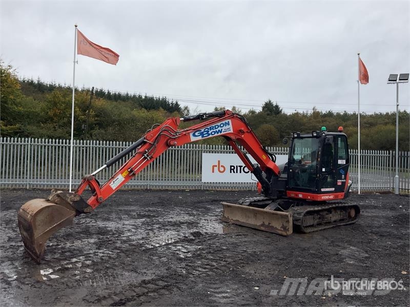 Kubota KX080-4a2 Tracked Excavator Crawler excavators