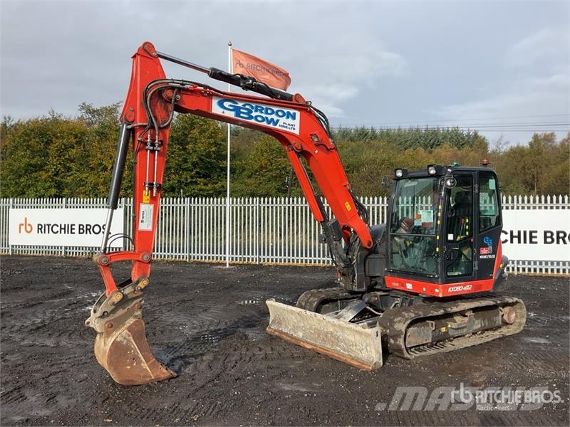 Kubota KX080-4a2 Tracked Excavator Crawler excavators