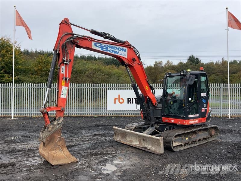Kubota KX080-4a2 Tracked Excavator Crawler excavators
