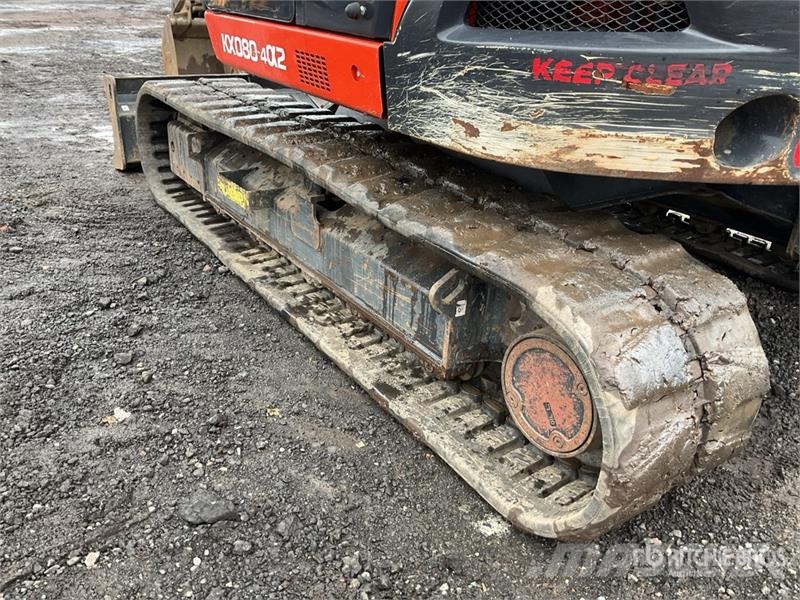 Kubota KX080-4a2 Tracked Excavator Crawler excavators