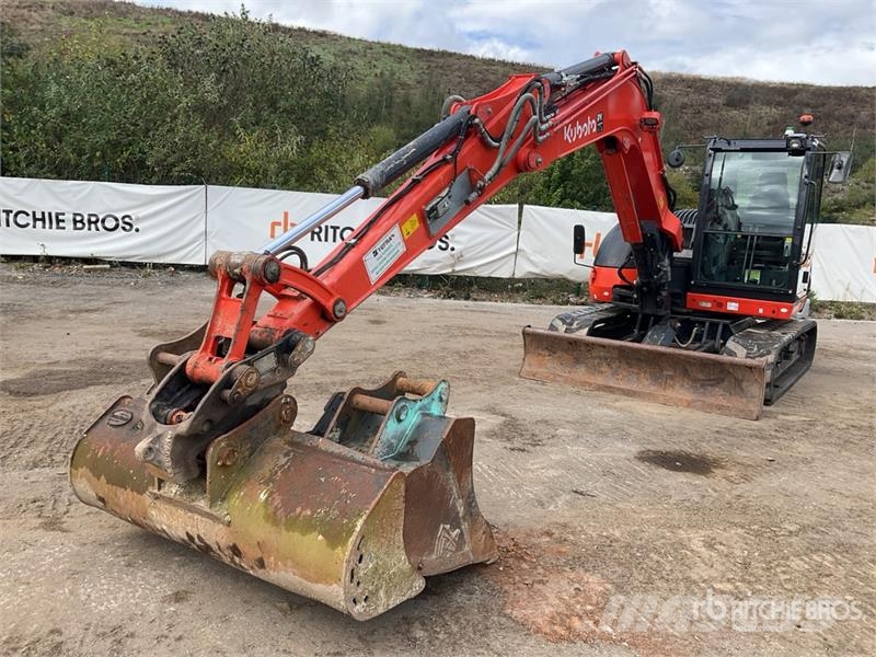 Kubota KX080-4a2 Tracked Excavator Raupenbagger