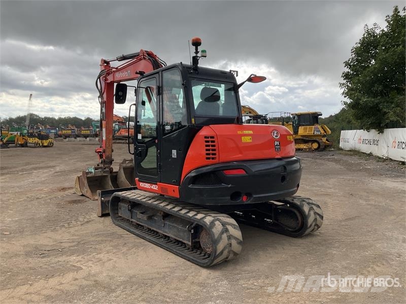Kubota KX080-4a2 Tracked Excavator Raupenbagger