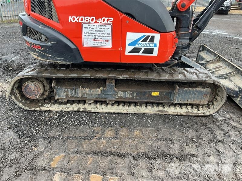 Kubota KX080-5 Tracked Excavator Crawler excavators