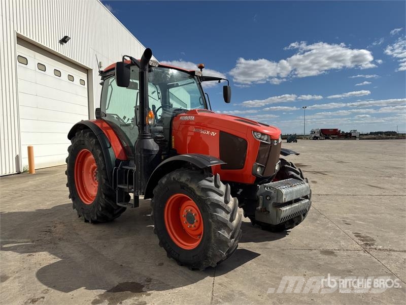 Kubota M115GX-IV 4x4 Tracteur Agricole 4WD Tractor Traktorit