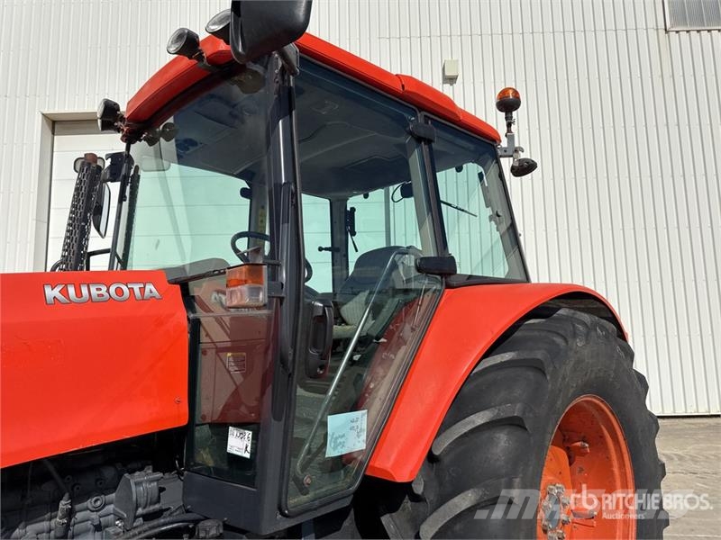 Kubota M128X 4x4 Tracteur Agricole 4WD Tractor Traktorit