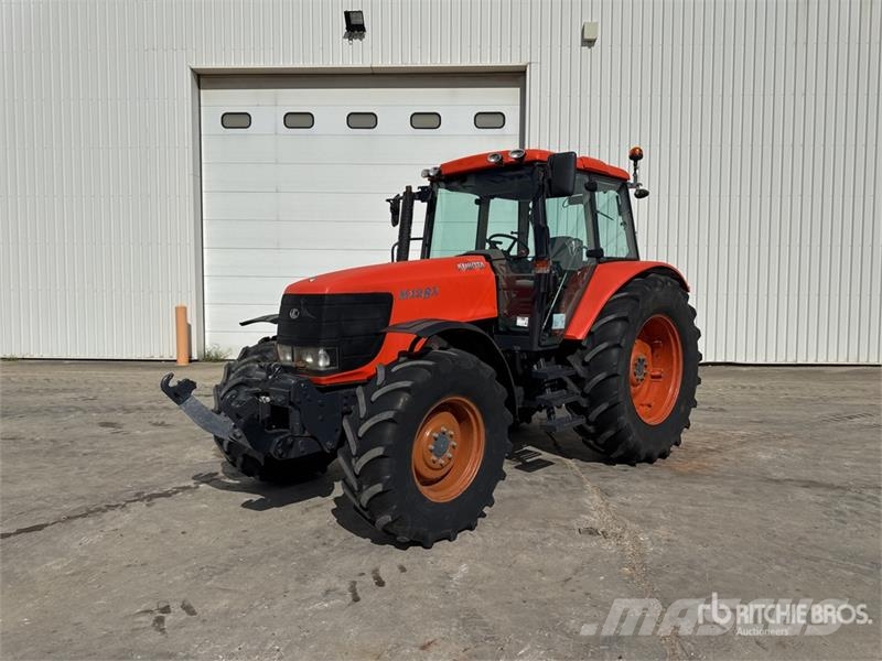 Kubota M128X Tracteur Agricole 4WD Tractor Traktorid