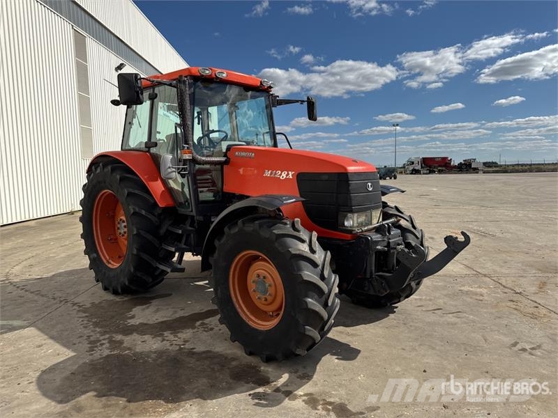 Kubota M128X Tracteur Agricole 4WD Tractor Traktorid
