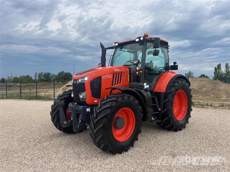 Kubota M7-153 4x4 Tracteur Agricole 4WD Tractor Traktorid