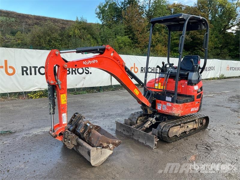 Kubota U17-3 Miniexcavadoras