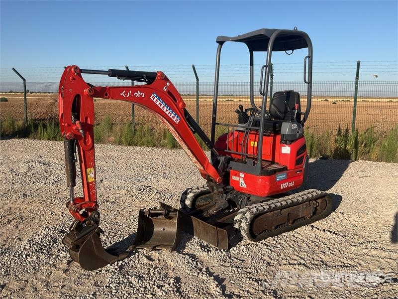 Kubota U17-3A Mini Excavator Minigraafmachines < 7t