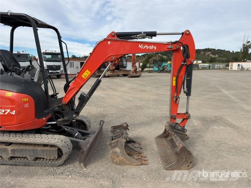Kubota U27-4 HI Mini-Pelle Mini Excavator Εκσκαφάκι (διαβολάκι) < 7t