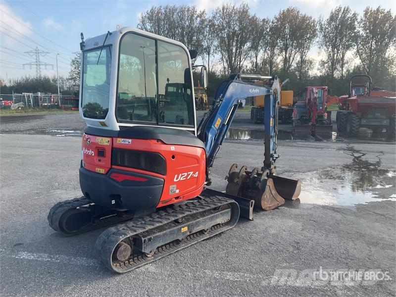 Kubota U27-4 Mini Excavator Mini bagri <7t