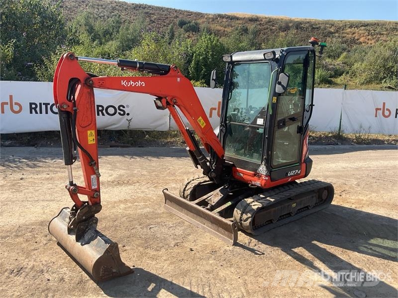 Kubota U27-4 Mini Excavator Mini kotrók < 7t