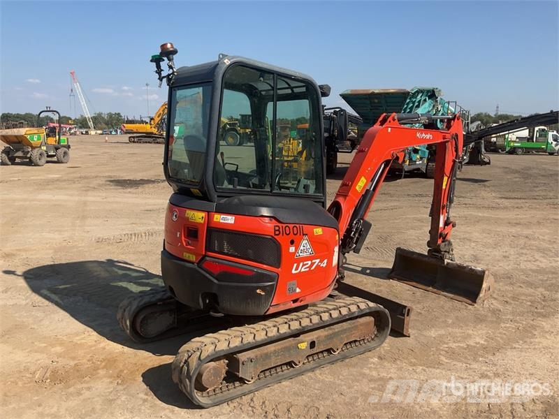 Kubota U27-4 Mini Excavator Mini kotrók < 7t