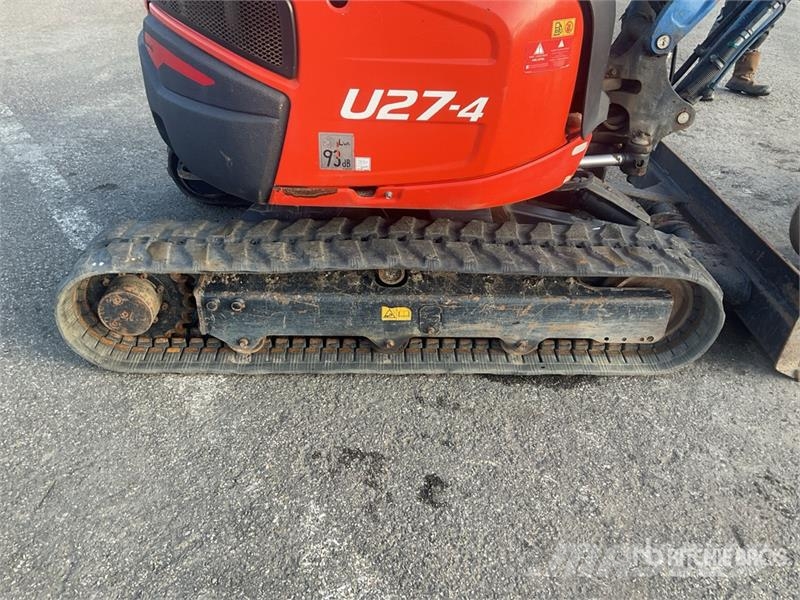 Kubota U27-4 Mini Excavator Mini bagri <7t