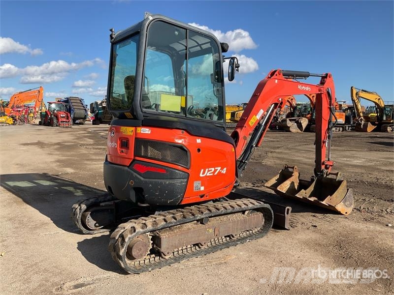 Kubota U27-4 Mini Excavator Miniexcavadoras