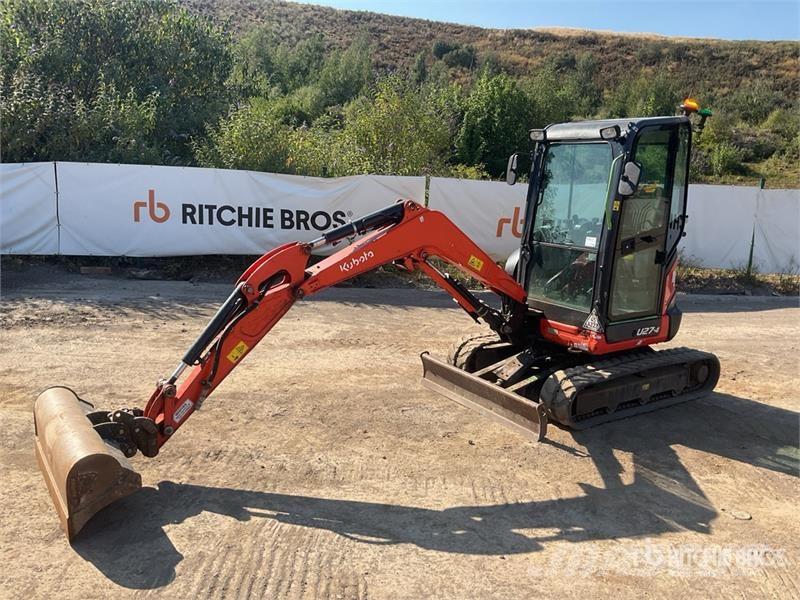 Kubota U27-4 Mini Excavator Mini kotrók < 7t