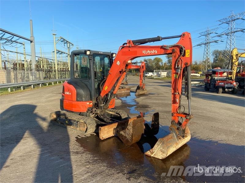 Kubota U36-4 Mini Excavator Minibagger < 7t