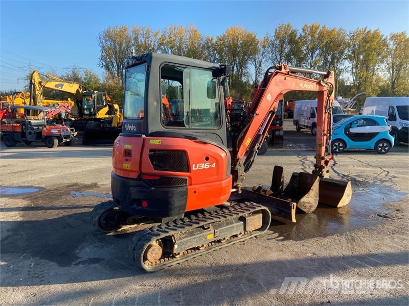 Kubota U36-4 Mini Excavator Minibagger < 7t