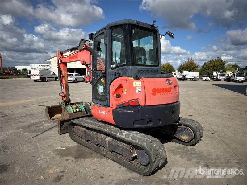 Kubota U48-4 Mini bagri <7t