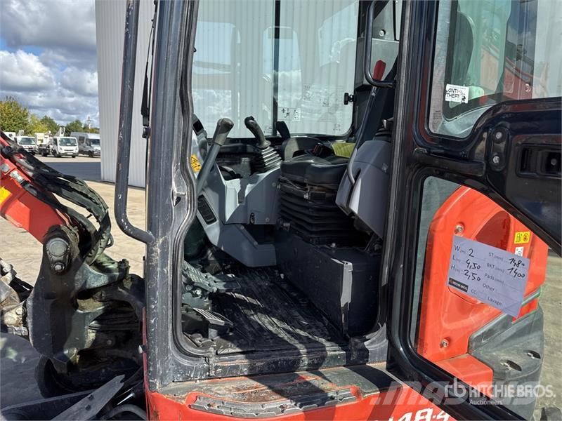 Kubota U48-4 Mini bagri <7t