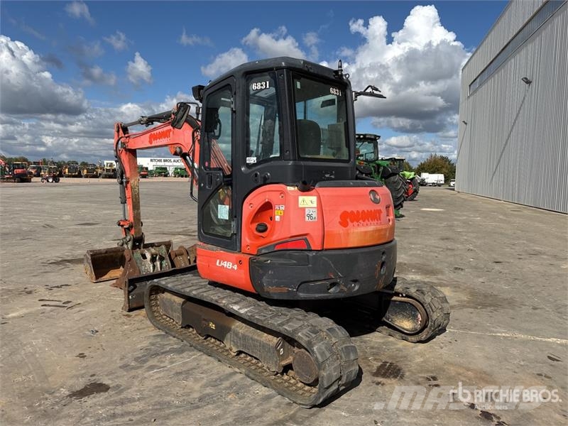Kubota U48-4 Mini bagri <7t
